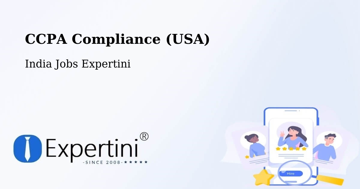 CCPA Privacy Rights & Compliance Notice – Tapi - India Jobs Expertini