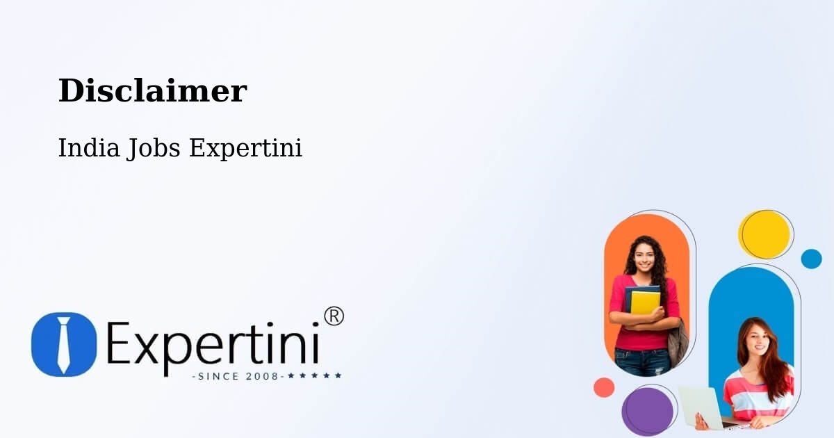Disclaimer – Tapi - India Jobs Expertini