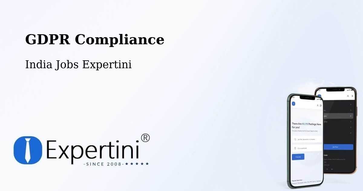 EU GDPR Compliance Statement – Tapi - India Jobs Expertini