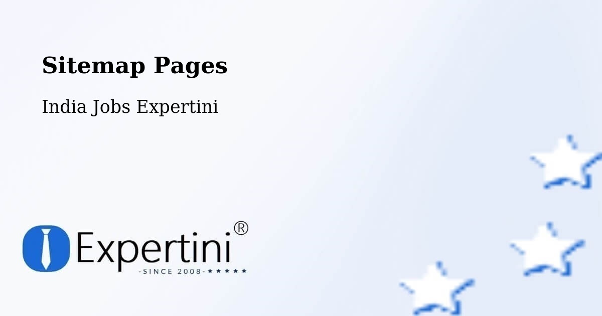 Sitemap Pages - Tapi - India Jobs Expertini